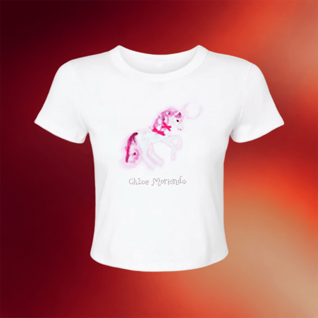 Chloe Moriondo Merch 2026 Unicorn Baby Tee Chloe Moriondo Shirt Gifts For Sisters - Merchluma
