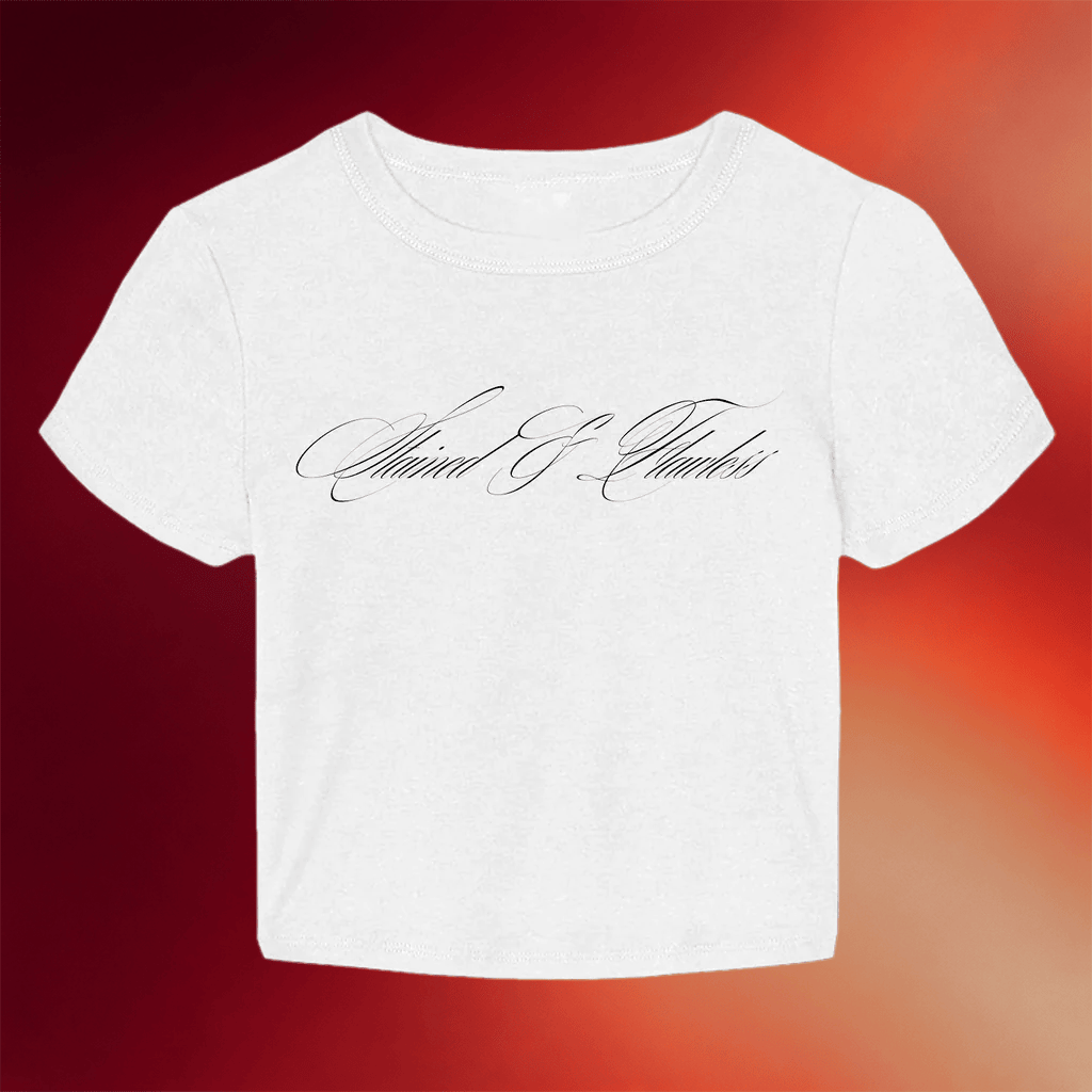 Holywatr Merch 2026 Stained And Flawless Baby Tee Holywatr Shirts Birthday Gift For Wife - Merchluma