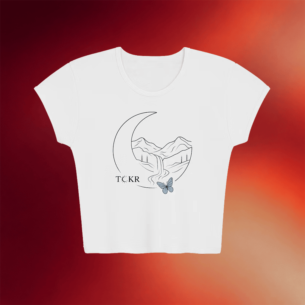 Mile Higher Merch 2026 TCKR Spring Moon Baby Tee Birthday Gifts For Girlfriend - Merchluma