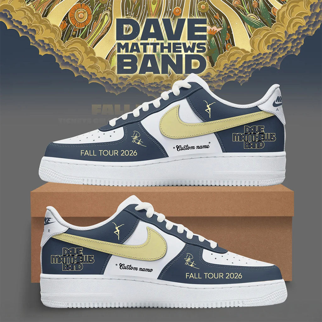 Custom Dave Matthews Band Fall Tour 2026 Shoes Dave Matthews Merch Gifts For Music Fans - Merchluma