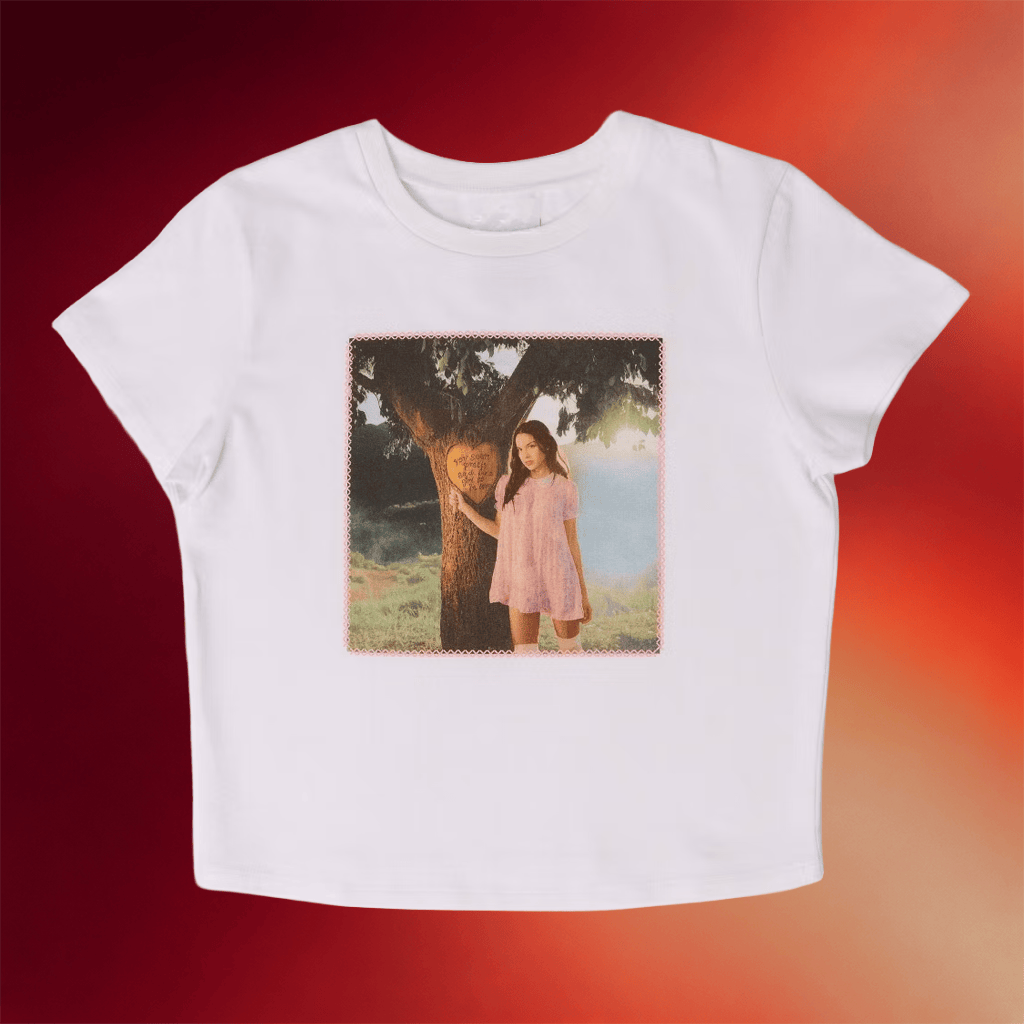Olivia Rodrigo Merch 2026 Olivia Rodrigo Graphic Baby Tee Best Gifts For Sisters - Merchluma