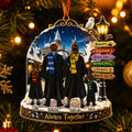 Personalized Harry Potter Family Christmas Ornament Hogwarts Always Together Xmas Tree Decor - Merchluma