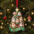 Personalized Seven Dwarfs Christmas Ornament Xmas Tree Ornaments Holiday Decor - Merchluma