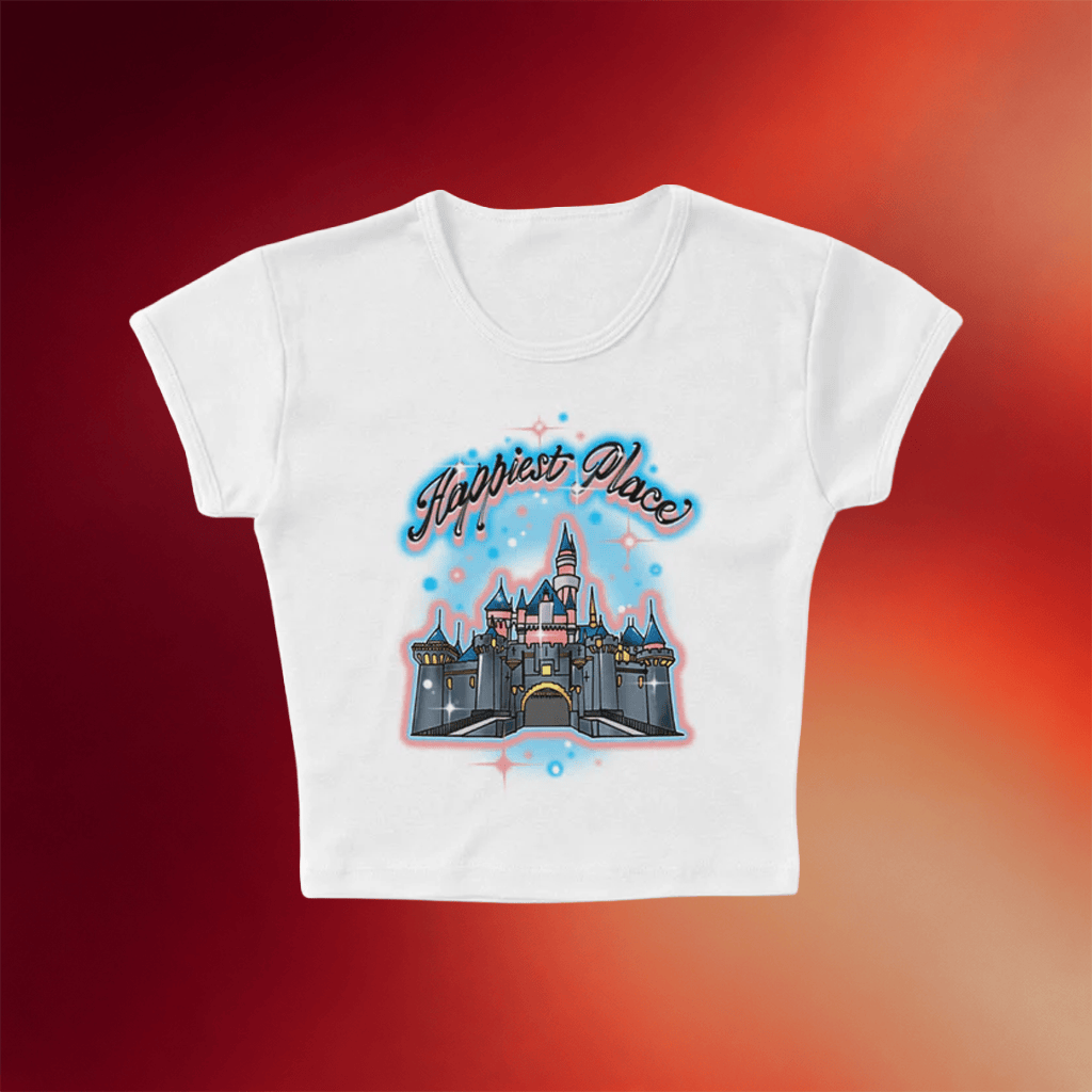 Rope Drop Threads Merch 2026 Happiest Place Baby Tee Cute Gifts For Sisters - Merchluma
