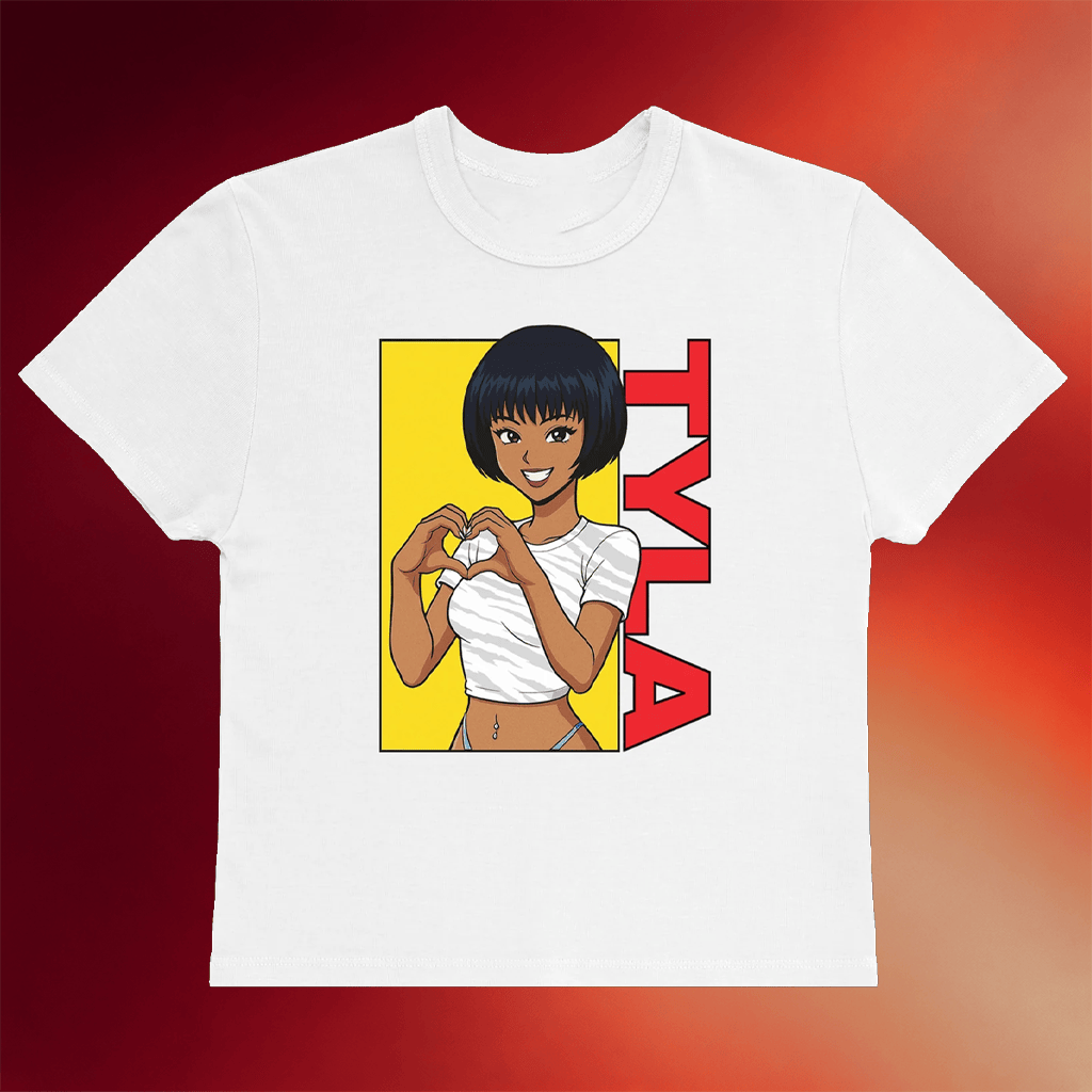Tyla World Merch Tyla Baby Tee Best Gifts For Music Lovers - Merchluma