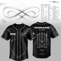 BigBang 20th Anniversary World Tour Baseball Jersey Bigbang Cosmos Merch 2026 Fan Gifts - Merchluma