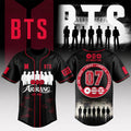 BTS x Arirang World Tour 2026 Baseball Jersey Arirang Tour Merch Gifts For BTS Fans - Merchluma