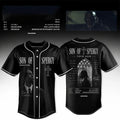 Daniel Caesar Son Of Spergy Tour 2026 Black Baseball Jersey Daniel Caesar Merch Music Fan Gifts - Merchluma