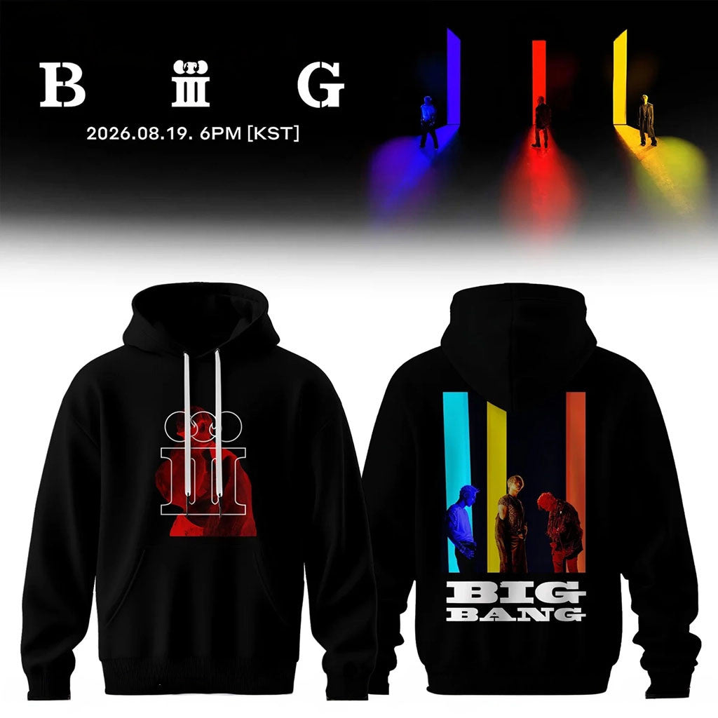 BigBang Cosmos Merch BigBang 20th Anniversary World Tour 26 27 Hoodie Kpop Birthday Gifts - Merchluma