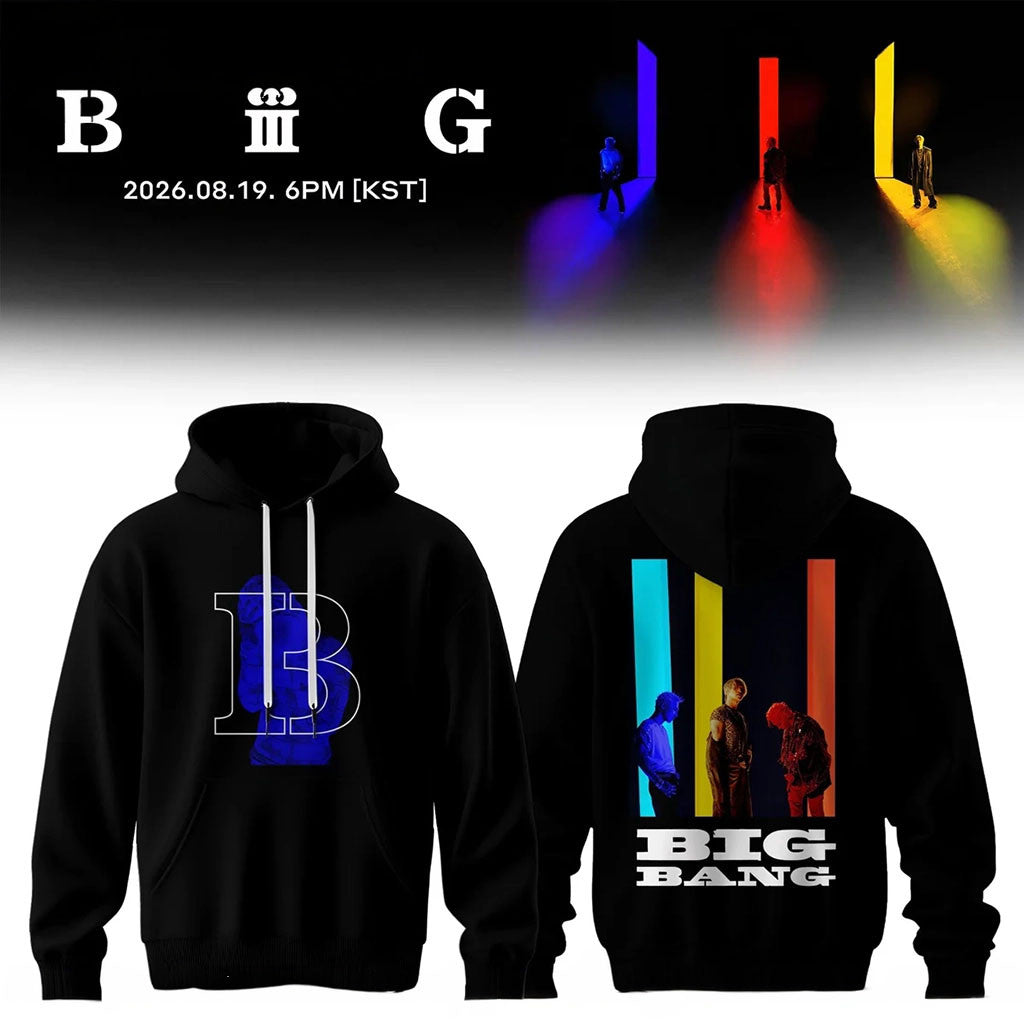 BigBang Cosmos Merch BigBang 20th Anniversary World Tour 26 27 Hoodie Kpop Gear Best Fan Gifts - Merchluma
