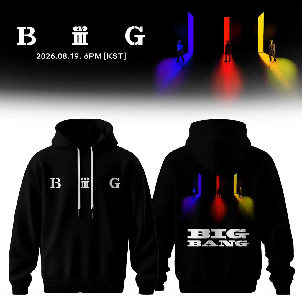 BigBang Merch 2026 BigBang 20th Anniversary World Tour Hoodie Kpop Concert Outfits For Fans - Merchluma