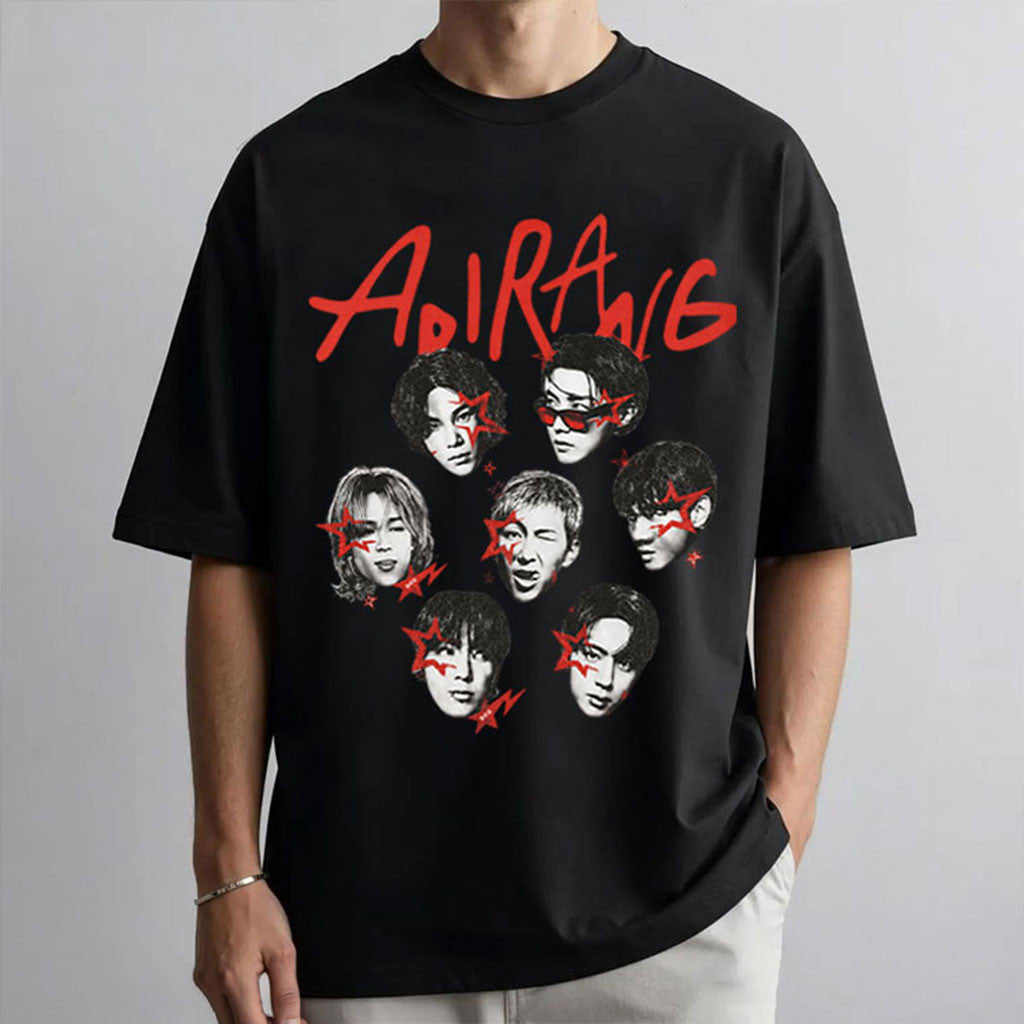 BTS Arirang World Tour T-Shirt BTS Merch Concert Apparel Gifts For Army Fan - Merchluma