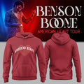 Benson Boone Merch 2026 American Heart Hoodie Benson Boone Tour Merch Concert Outfits - Merchluma