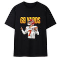 Harrison Butker 7 Kansas City Chiefs 69 Yard T-Shirt KC Chiefs Merch Gifts For Football Fan - Merchluma