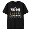 New Orleans Saints The Who Dat Legends Walking Signatures T-Shirt Saints Merch Gifts For Fan - Merchluma