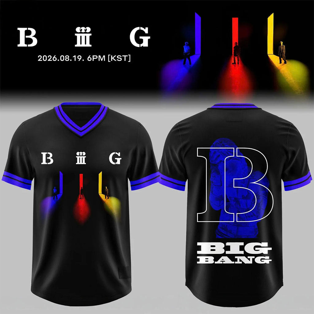 BigBang Merch 2026 BigBang 20th Anniversary World Tour 26 27 Jersey Kpop Music Concert Outfit - Merchluma