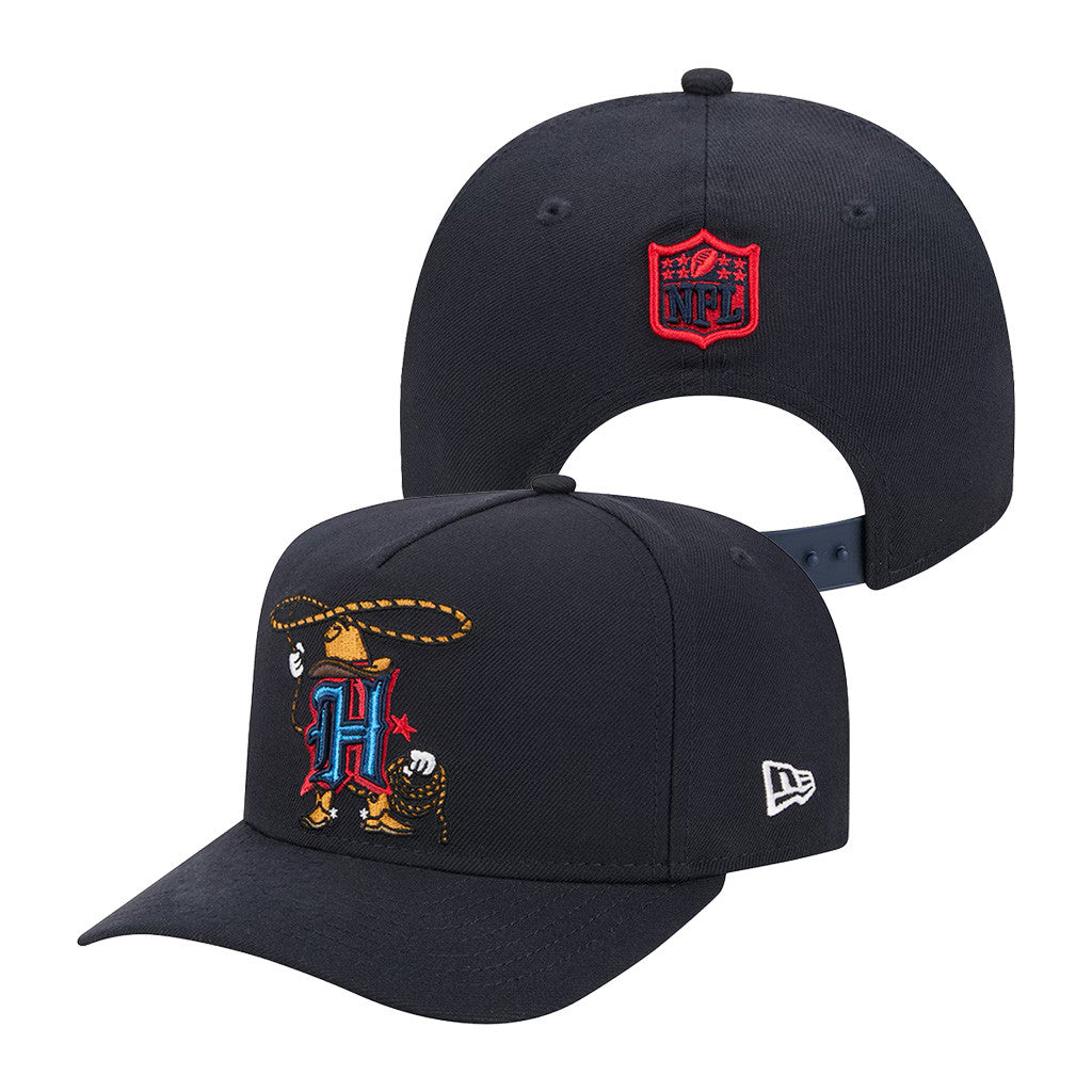 Houston Texans Merch 2026 Houston Texans New Era Cartoon Embroidered Hat Football Lover Gifts - Merchluma