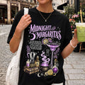 Midnight Margaritas Practical Magic Retro Halloween Movie T-Shirt Gifts For BFF - Merchluma