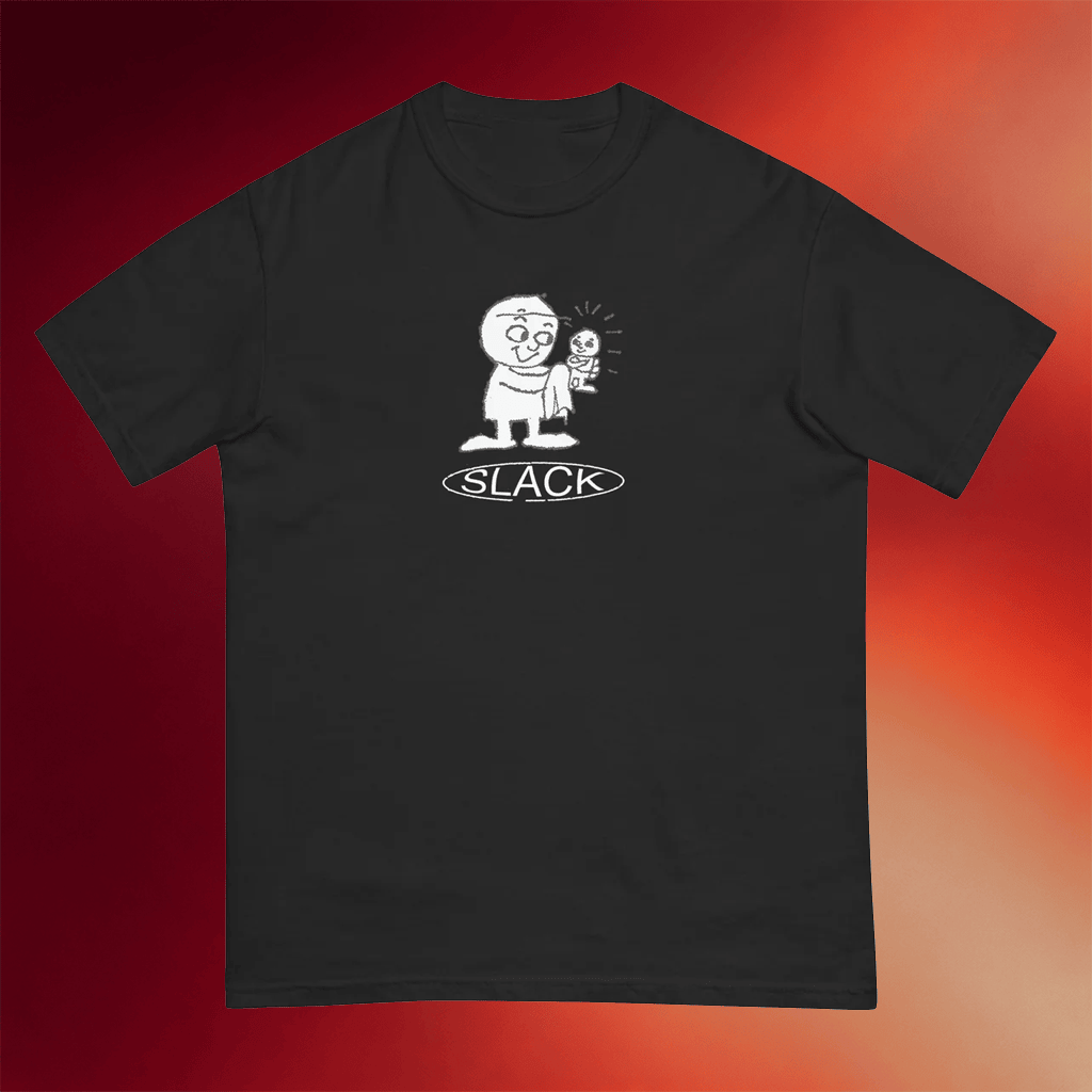 Silent Merch 2026 Slack Baby Tee Black Silent T-Shirt Gifts For Sisters - Merchluma