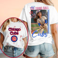 Chicago Cubs Grumpy Girl Hit The Dang Ball Shirt Cubs Merch Presents For Baseball Fans - Merchluma