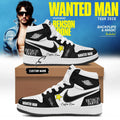 Personalized Benson Boone Tour Merch 2026 Wanted Man Sneakers Best Gifts For Music Lovers - Merchluma