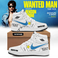 Personalized Benson Boone Wanted Man Shoes Sneakers Benson Boone Merch 2026 Gift For Fans - Merchluma