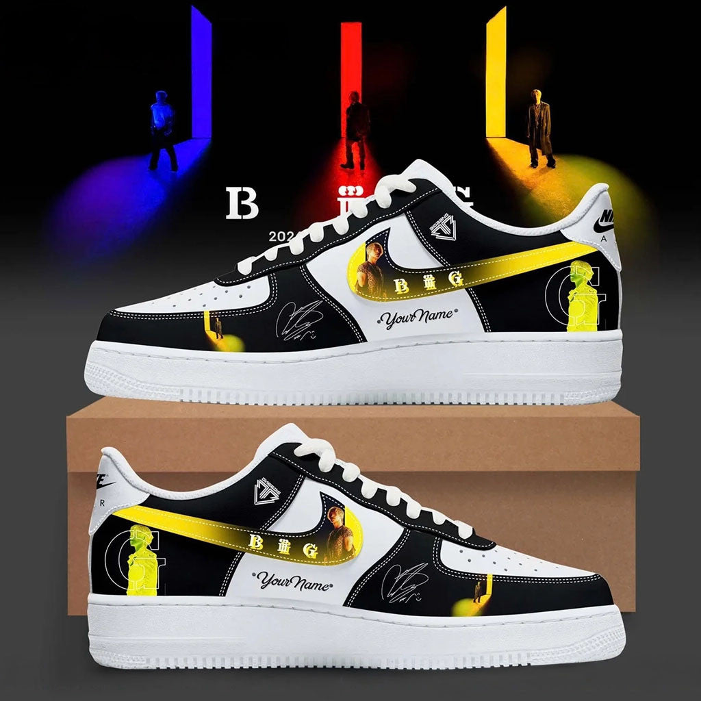 Custom BigBang 20th Anniversary World Tour 26 27 Shoes Sneakers Big Bang Merch Kpop Fan Gear - Merchluma