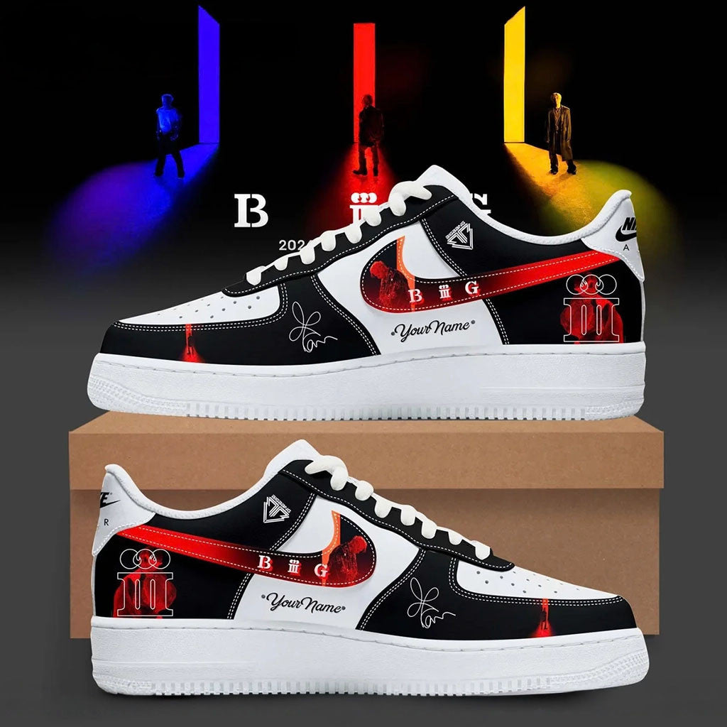 Personalized BigBang 20th Anniversary World Tour 26 27 Sneakers Big Bang Kpop Merchandise - Merchluma
