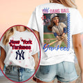 New York Yankees Barbie Hit The Dang Ball Shirt Yankees Merch Gift Ideas For Baseball Fans - Merchluma