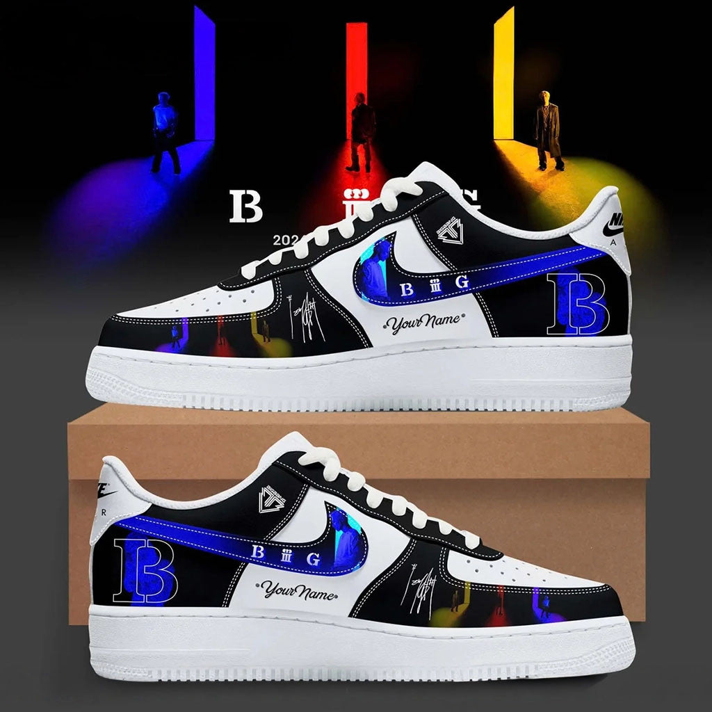 Personalized BigBang 20th Anniversary World Tour 26 27 Sneakers BigBang Merch Kpop Fan Gifts - Merchluma