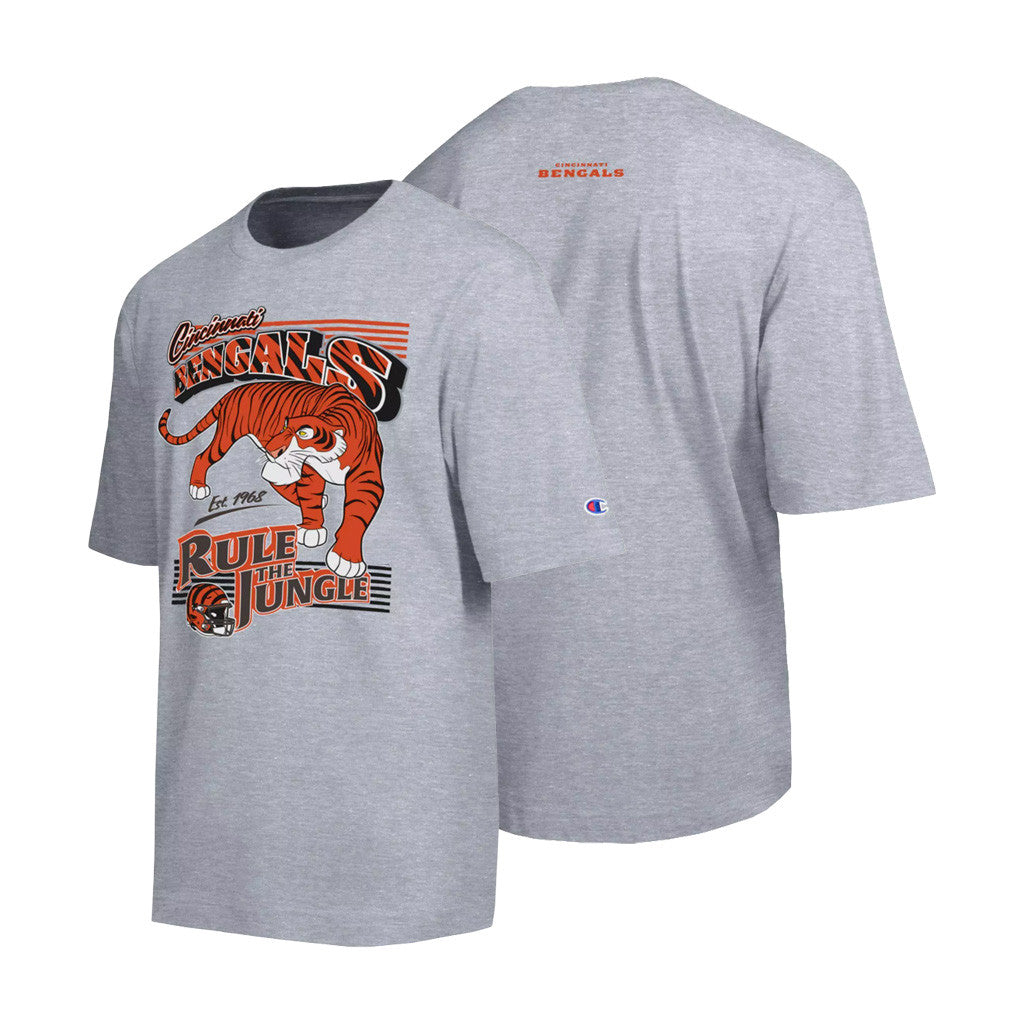 Cincinnati Bengals Shere Khan T-Shirt NFL Disney Champion Collab Shirt Bengals Merch - Merchluma