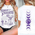 Practical Magic Midnight Margaritas Retro Halloween Movie T-Shirt Practical Magic Merch - Merchluma