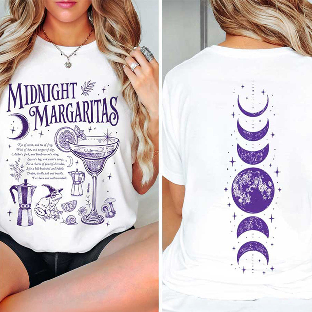 Practical Magic Midnight Margaritas Retro Halloween Movie T-Shirt Practical Magic Merch - Merchluma