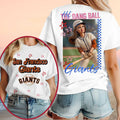 San Francisco Giants Grumpy Girl Hit The Dang Ball Shirt Giants Merch Baseball Lover Gift Ideas - Merchluma