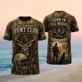 Baltimore Football Hunt Club Deer Hunter Camo Shirt Born In The Woods Baltimore Ravens Merch - Merchluma
