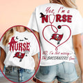 Tampa Bay Buccaneers Yes I'm A Nurse Halloween Shirt Buccaneers Merch Football Gear Nurses Gifts - Merchluma