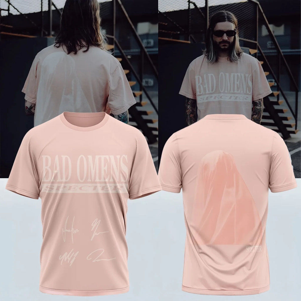 Bad Omens Merch 2026 Bad Omens Do You Feel Love T-Shirt Specter Signed Shirt Gift For Band Fans - Merchluma
