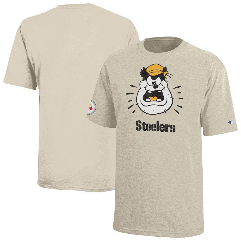 Pittsburgh Steelers Disney X NFL Champion Pete T-Shirt Steelers Merch Collab Clothing Football Fan Gear - Merchluma
