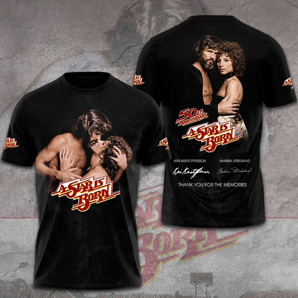 A Star Is Born 50th Anniversary 1976 2026 Shirt A Star Is Born Merch Thank You For The Memories - Merchluma