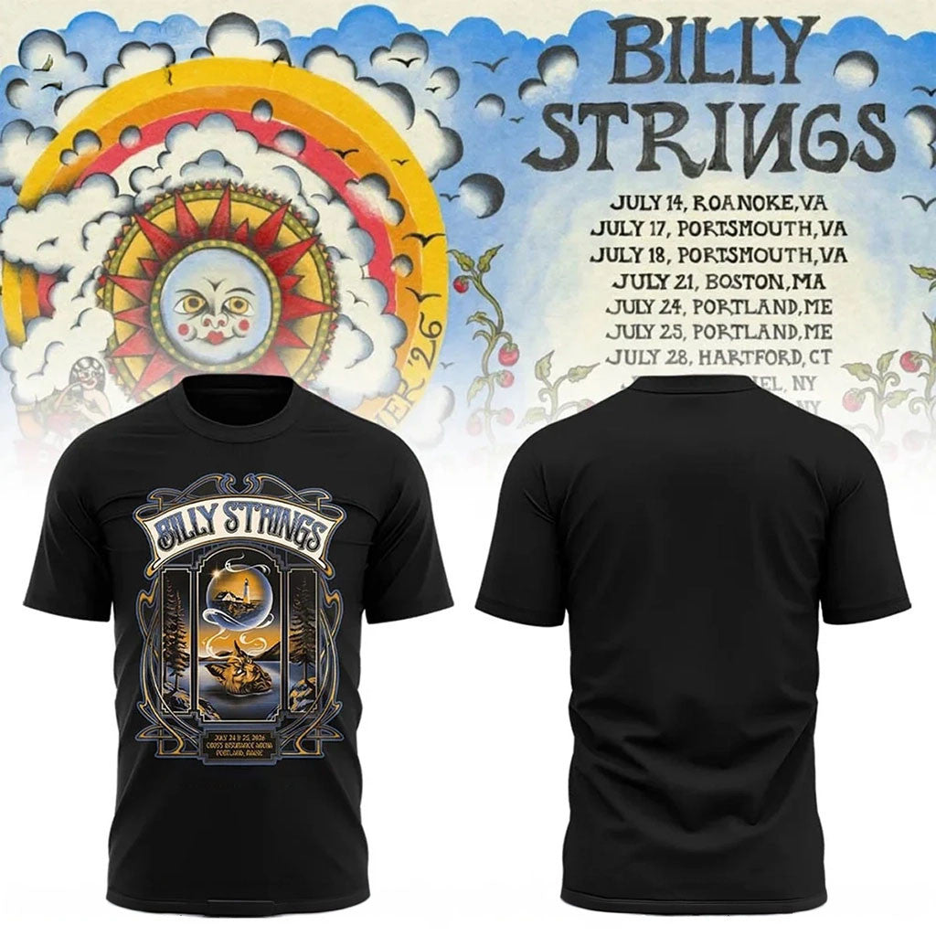 Billy Strings Summer Tour 2026 T-Shirt Billy Strings Concert Merch Music Lover Gifts - Merchluma