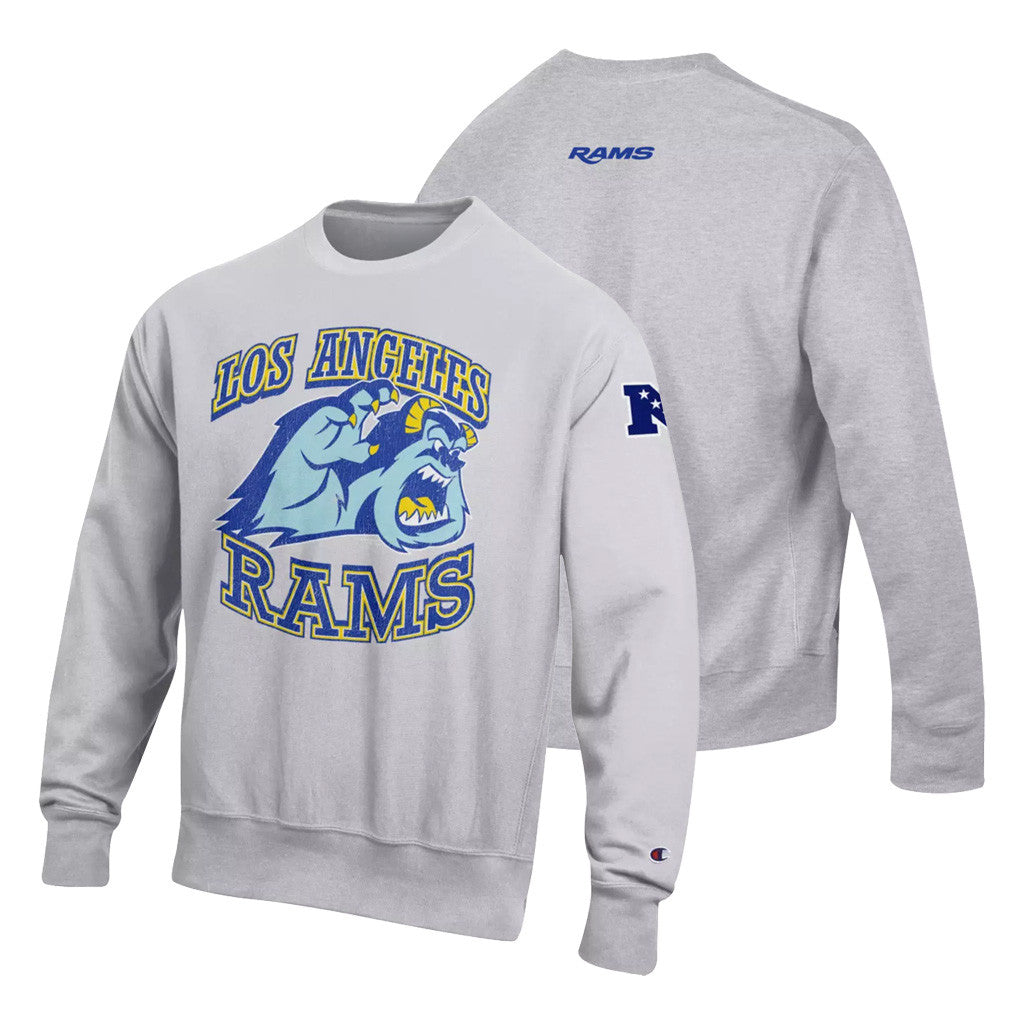 Los Angeles Rams Sulley Sweatshirt NFL Disney X NFL Champion Apparel LA Rams Merch Fan Gifts - Merchluma
