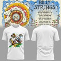 Billy Strings Summer Tour 2026 White T-Shirt Billy Strings Merch Best Gifts For Music Lovers - Merchluma