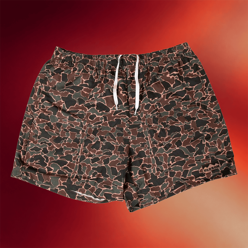Old Row Merch Old Row Camo Swim Trunks Birthday Ideas For Husband - Merchluma