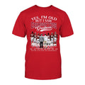 Alabama Crimson Tide Yes I'm Old But I Saw Greatness Shirt Crimson Tide Merch Football Fan Gift - Merchluma
