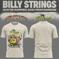 Billy Strings Austin Summer 2026 Merch Austin City TV T-Shirt Music Concert Outfit For Fans - Merchluma