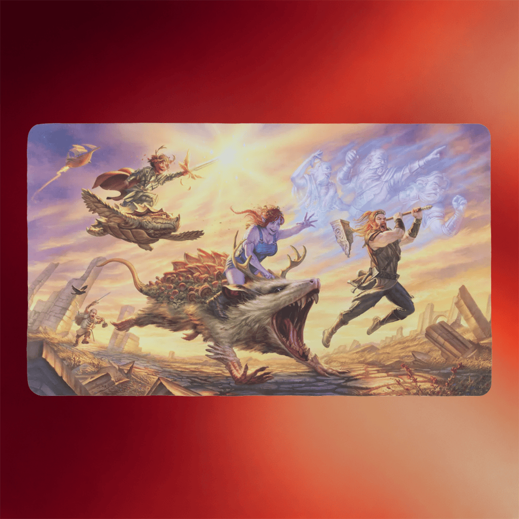 NADDPod Merch 2026 Titans Of Bahumia Desk Mat Best Gifts For Game Lovers - Merchluma