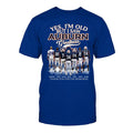 Auburn Tigers Merch Yes I'm Old But I Saw Greatness T-Shirt Gifts For Football Lovers - Merchluma
