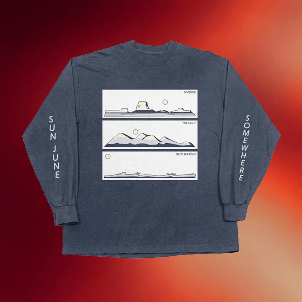 Run For Cover Records Store Merch Wicca Phase Springs Eternal Silver Angel Long Sleeve - Merchluma