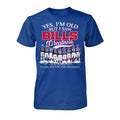 Buffalo Bills Yes I'm Old But I Saw Greatness T-Shirt Buffalo Bills Merch Gift For Football Fan - Merchluma
