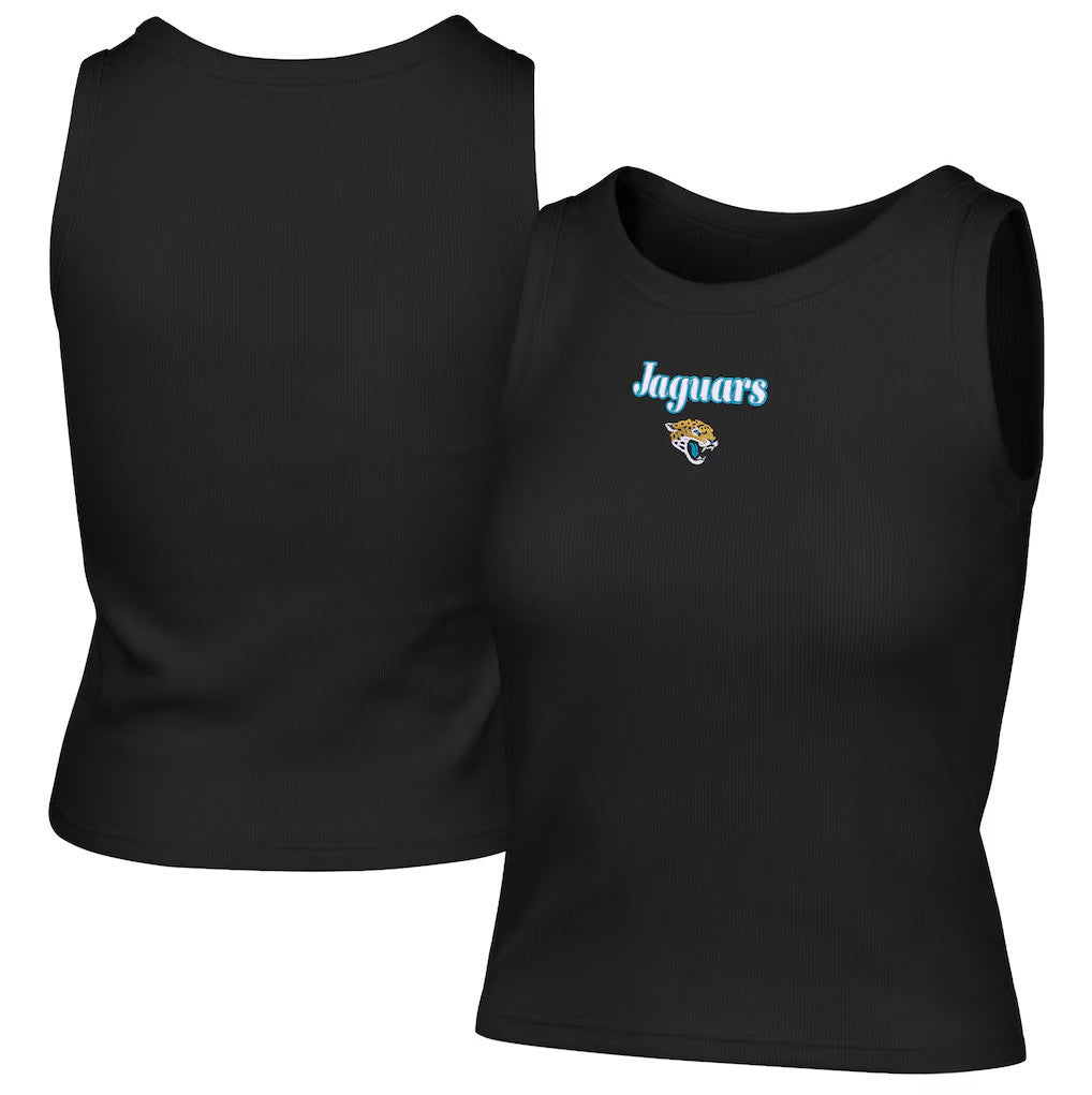 Jacksonville Jaguars Merch 2026 Jaguars 47 Cropped Tank Top Gift Ideas For Sisters - Merchluma